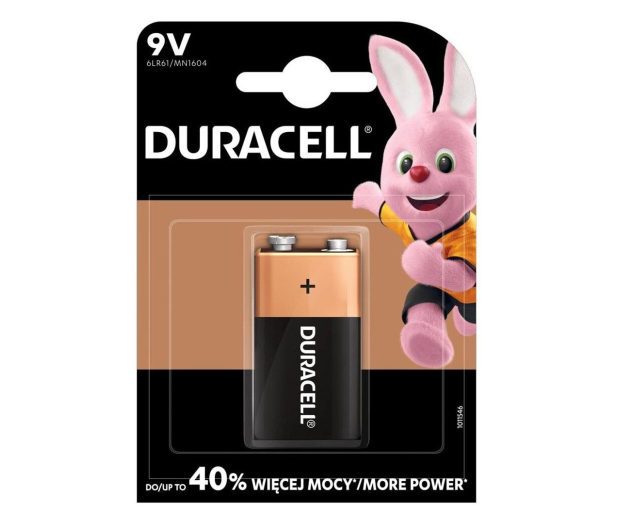 DURACELL Bateria BASIC 6LR61/9V (1 szt.)V2 - 1247869 - zdjęcie